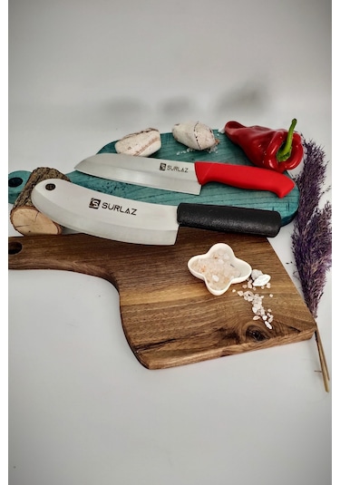 Sürmene Nakiri Şef Bıçağı. Soğan. Salata. Ezme Satırı