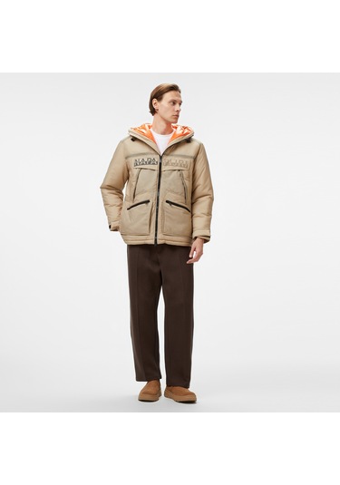 Napapijri Skidoo Sheer Erkek Bej Ceket Düz Np0a4ıaen1ı1 Bej
