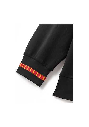 Gsstore X Midground Polo Sweatshirt E251206 Siyah