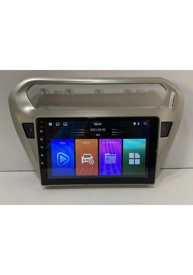 Peugeot 301 Celysee İle Uyumlu Android Carplay Multimedya Navigasyon Kamera 9"
