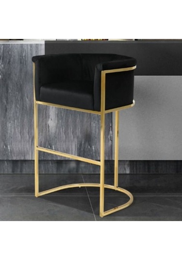 Danya Metal Gold Bar Sandalyesi Gold