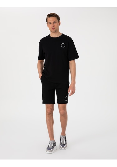 Pierre Cardin Erkek Siyah Şort Örme 50310107-vr046 Siyah
