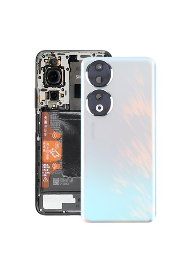 For Honor 90 Kamera Lensli Arka Kapak Mavi