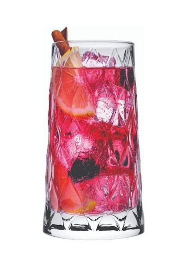 Paşabahçe Leafy Meşrubat Bardağı 450 CC 6'Lı 420955