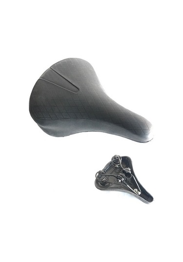 Bisiklet Rahat Yaylı Geniş Sele Siyah