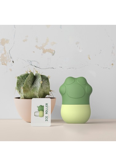 Youtek Yüz Masaj Aleti - Cilt Parlaklığı, Sivilce Ve Kırışıklık Azaltıcı Dıy Buzlu Silikon Roller