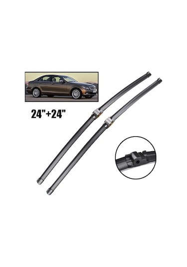 Mercedes C Serisi W204 Ön Cam Silecek Süpürgesi Takımı 2009-2011