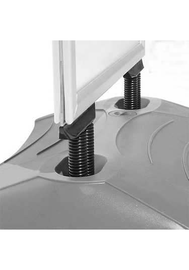 Windpro Yaylı Tekerlekli Kaldırım Panosu Reklam Dubası-B1 (70Cmx100Cm)