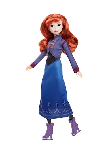 Disney Karlar Ülkesi Buz Pateni Temalı Anna Bebek Jbg54