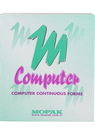 Mopak 11" x 38 CM 55 G/M2 1. Hamur 3 Nüsha Takım Set