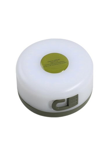 Dancemonkey Pc+abs Malzeme İle Yapılmış, 1800mah Bataryalı, Micro-şarjlı, 200 Lümen Led Kamp Lambası Beyaz Beyaz