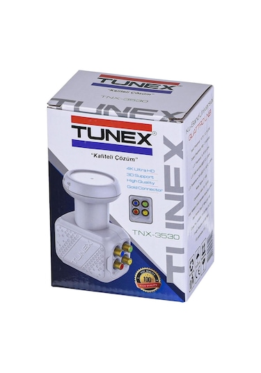 Tunex 4k Ultra Hd Ku-band Üniversal Dörtlü Lnb