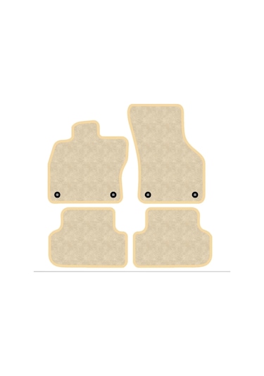 Bmw 6 Serisi F06 Grand Coupe 2012-2018 Halı Paspas Seti Bej