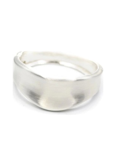 Plaka Bilezik - Gümüş Çok Renkli