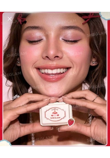 Sheglam Sweetheart Koleksiyonu Çilekli Sevimli Kek Allık Sweetheart