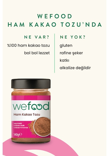 Wefood Ham Kakao Tozu 140 G