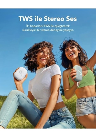 Anker Soundcore Select 4 Go Kablosuz Bluetooth Hoparlör - Yeşil