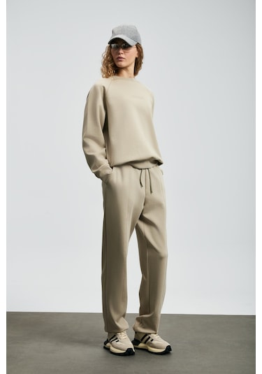 Lufian Bayan Sweat 122030016 Bej Bej