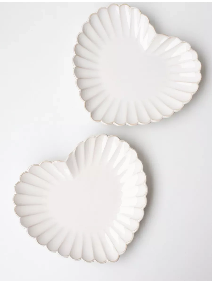 Perex Seramik Tabak Seti 2 Adet, 20 Cm 216424811 Bej