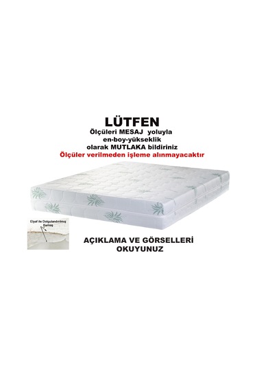 Artex 80X190 Fermuarlı Yatak Kılıfı Yatak Koruyucusu Yatak Örtüsü Nevresim