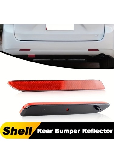 Dashanshop Rly010-nr Arka Tampon Reflektör Işık Kırmızı Kapak 2 Adet Toyota Rav4 Camry Sienna