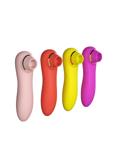 Samdoo Kadınlar İçin Silikon Vibratör - G-noktası Uyarımı Ve Klitoris Emme Fonksiyonu, 10 Titreşim + 6 Emme Modu, Su Geçirmez, Usb Şarjlı - Mor