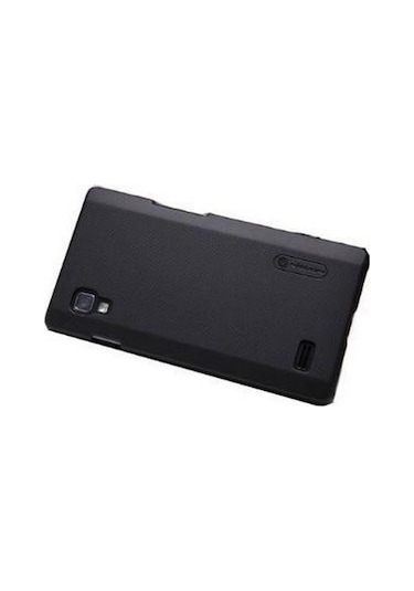 Nillkin Optimus L9 İle Uyumlu Sert Kauçuk Kılıf Siyah