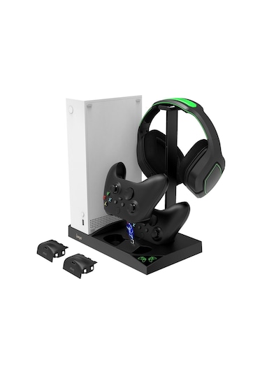 İpega Xbox Series S Çok Amaçlı Askılı Şarj İstasyonu Soğutucu Stand Pil Set