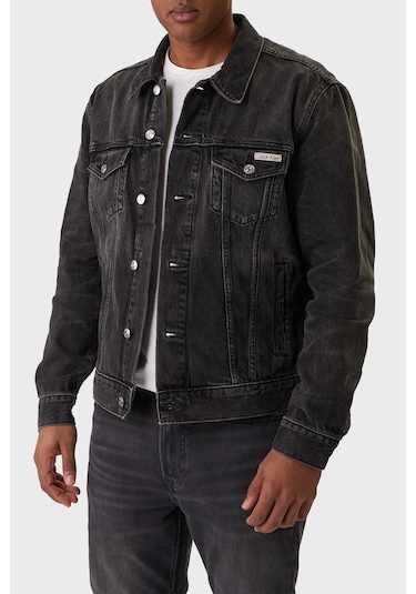 Calvin Klein Erkek Kot Ceket Lv04re765g 2u4 Siyah Siyah Calvin Klein Erkek Kot Ceket Lv04re765g 2u4 Siyah Siyah