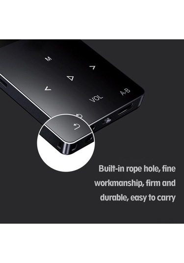 Besthome1 Mahdi M320 Mini Bluetooth Mp3 Çalar, 8gb, 1.8 Renkli Ekran, Siyah, Yüksek Kalite Ses Deneyimi