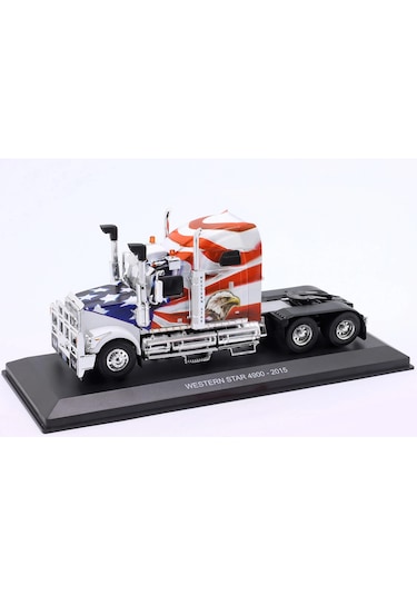 1:43 Atlas 2015 Western Star 4900 American Bayraklı
