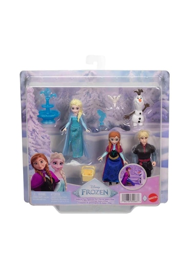 Disney Frozen Elsa Ve Arkadaşları 4 Lü Figür Seti Jjp89 Çok Renkli
