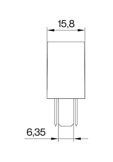 Sanel Silecek Rölesi 24 Volt Ssg993