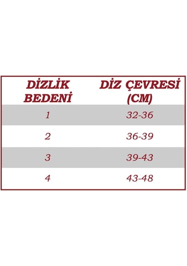 Şalcı Yün Uzun Dikişsiz Seamless Dizlik U-489-1
