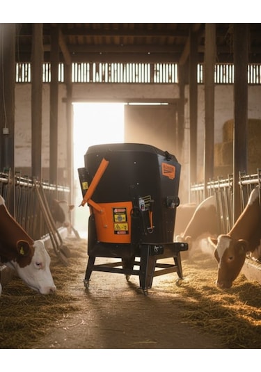 Burkon 1m3 Eco Sabit Yem Karma Makinesi