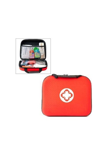 Tongxida Eva Taşınabilir Araba Acil Durum Malzemeleri Kiti Kırmızı, Ev Açık Hava Kurtarma Kutusu