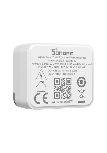 Zigbee Mini R2 Akıllı Röle 5 Adet