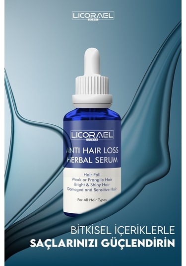 Licorael Dubai Hair Loss Herbal Saç Dökülmesine Karşı Bitkisel Serum 50 ML