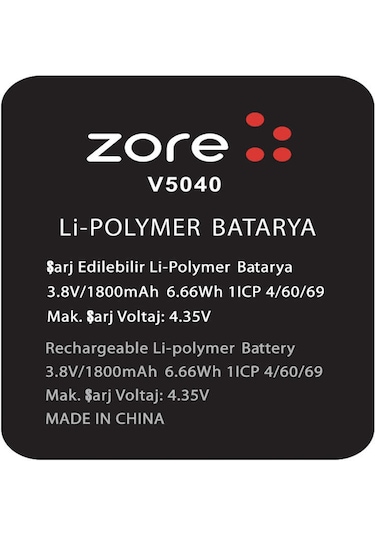 Vestel Uyumlu Venüs V3 5040 Quality Batarya
