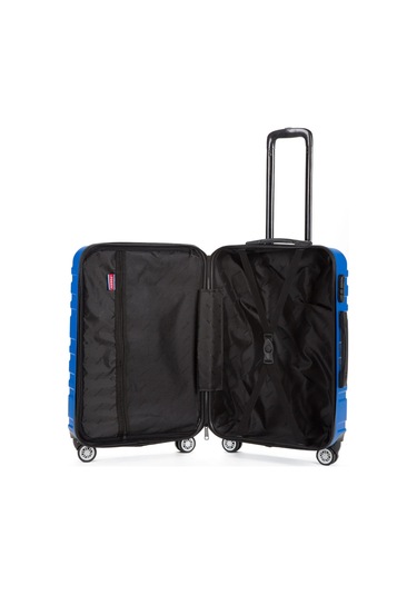 Fossil Unisex Kabin Boy Valiz Sax 123x Saks Mavi