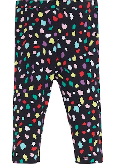 Lovetti Kız Çocuk Cutouts Shape Desen Kapri 8968 Çok Renkli
