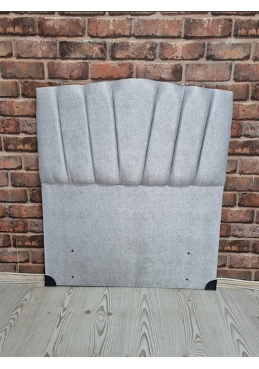 Emba Mobilya Papatya Tek Kişilik Baza Başlığı Açik Gri 120 CM