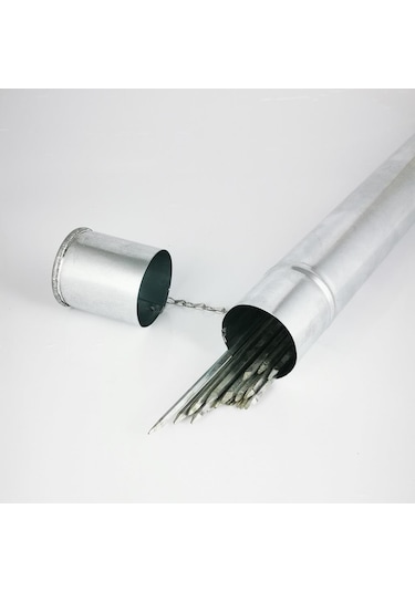 20'Li Paslanmaz Galvanizli Kebap Kuşbaşı Ciğer Tavuk Şişi Seti