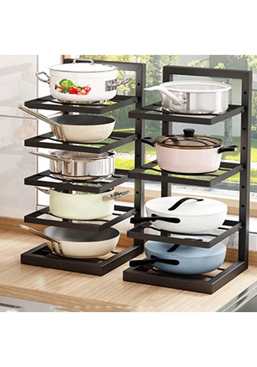 Suntek Pan Organizatör Rafı Ağır Hizmet Tipi Tencere Rafı