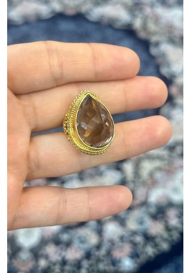 Dumanlı Kuvars Yüzük 197