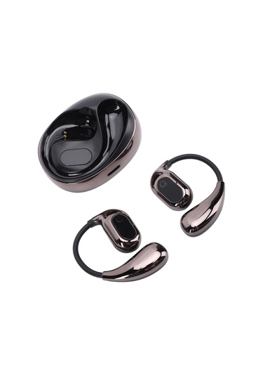 Konesam Aı Çeviri Bluetooth Kulaklık, 80 Dil Simultane Çeviri, 5 Saat Pil, Konforlu Kulağa Takılabilir, Stereo Ses, Siyah Silah Rengi