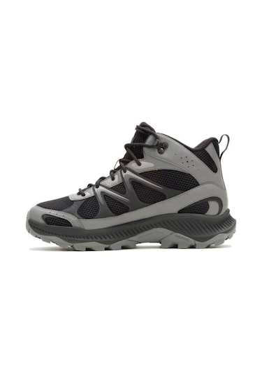 Merrell Tempo Exp Mıd Wp J038724 Black/charcoal Su Geçirmez Kadın Bot Siyah