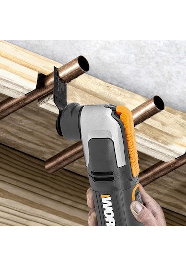 Worx WX686 250W Profesyonel Devir Ayarlı Kesme Raspalama ve Zımpara + 19 Adet Aksesuar