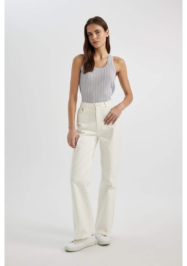 DeFacto Regular Fit Yuvarlak Yaka Triko Atlet C7373AX24SMPR242