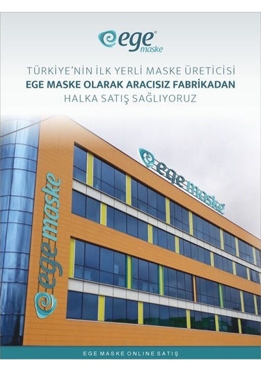 Ege 4015 V FFP3 NR N99 Ventinli Maske 10'Lu